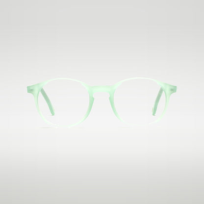 Front view of Candy Mint optical frame