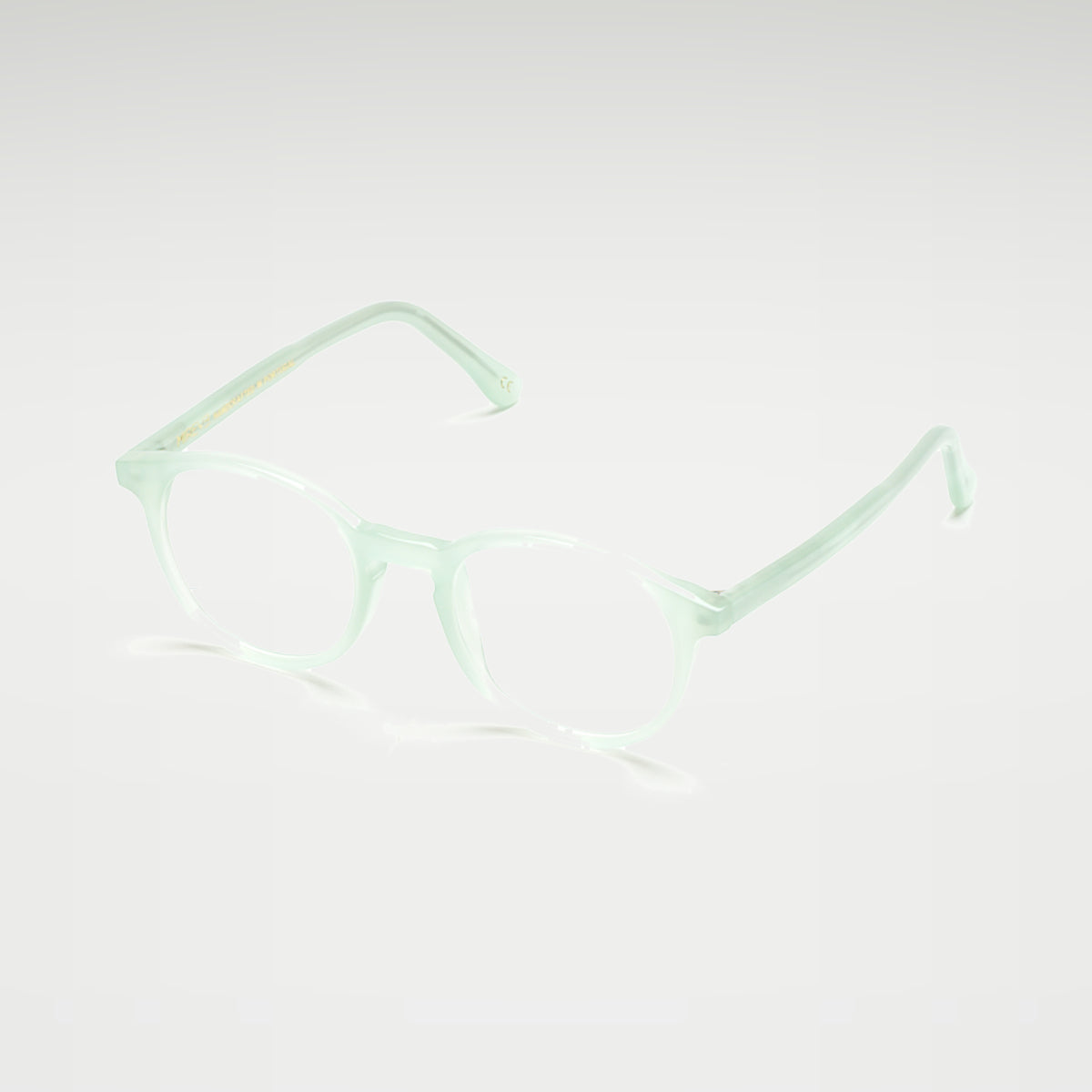 Perspective view of Candy Mint optical frame