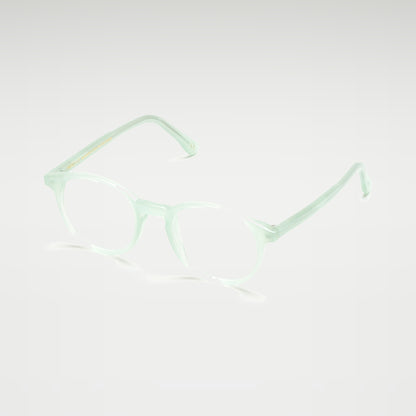 Perspective view of Candy Mint optical frame