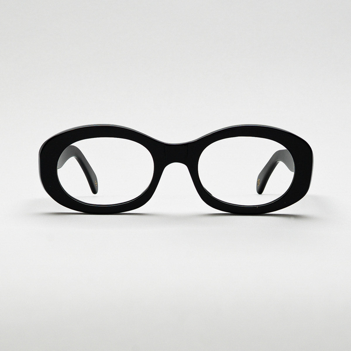 Front view of Cosmic Black optical frame