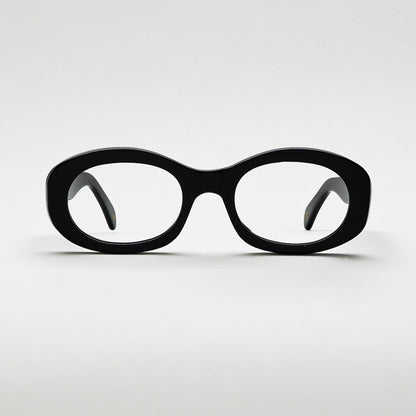 Front view of Cosmic Black optical frame