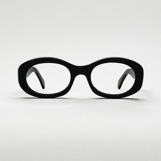 Front view of Cosmic Black optical frame