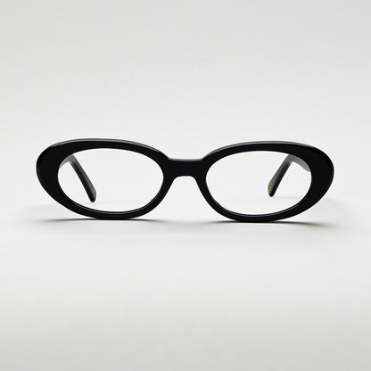 Front view of Emmy Black optical frame