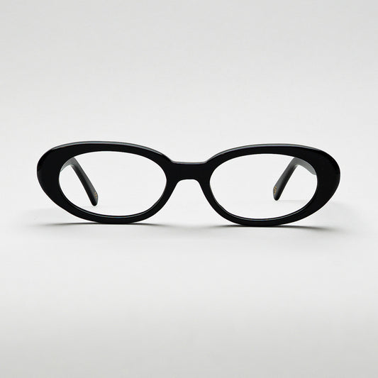Front view of Emmy Black optical frame