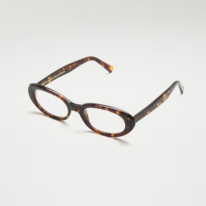 Perspective view of Emmy Tortoise optical frame