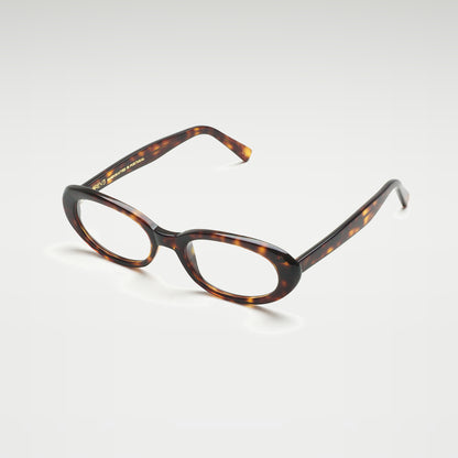 Perspective view of Emmy Tortoise optical frame