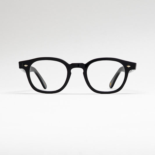 Front view of Fire Black optical frame