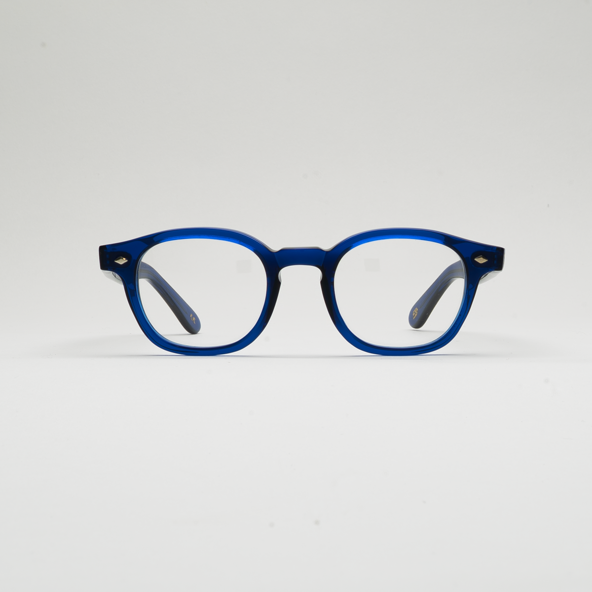 Front view of Fire Deep Blue optical frame