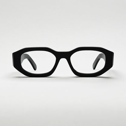 Front view of Kalahari Black optical frame