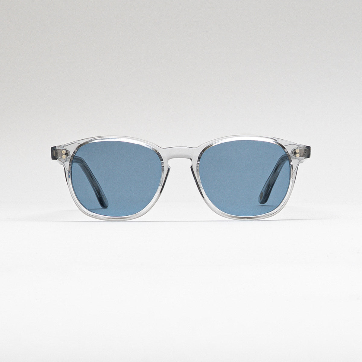 Mireye Water Crystal sunglasses, front view.