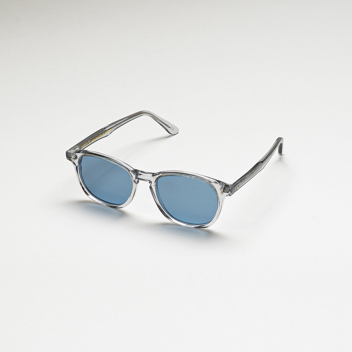 Mireye Water Crystal sunglasses, perspective view.