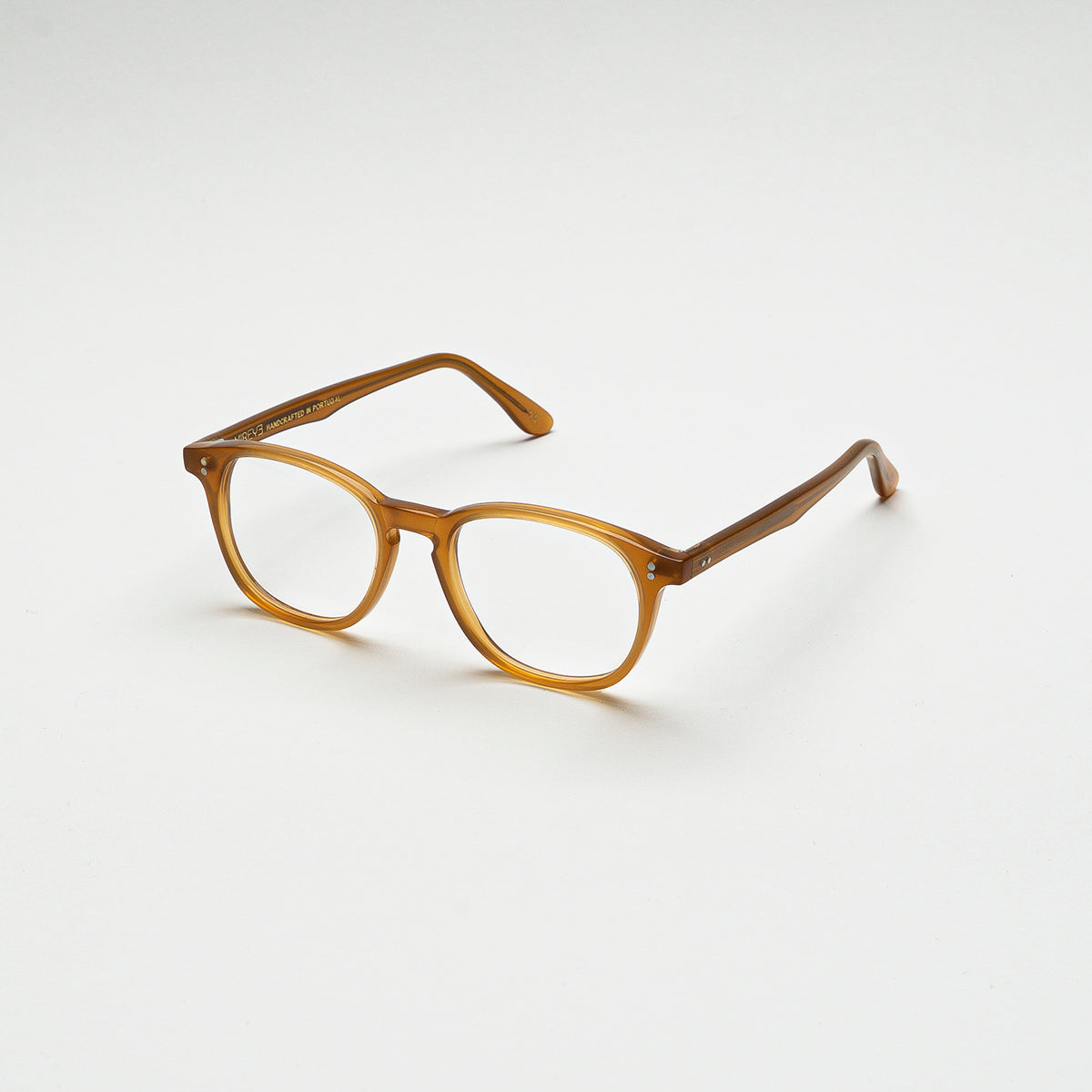 Perspective view of Water Honey optical frame