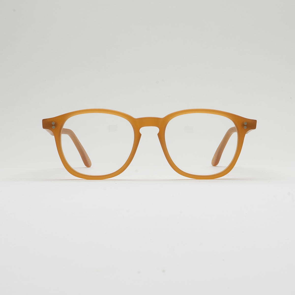 Front view of Water Honey Matte optical frame