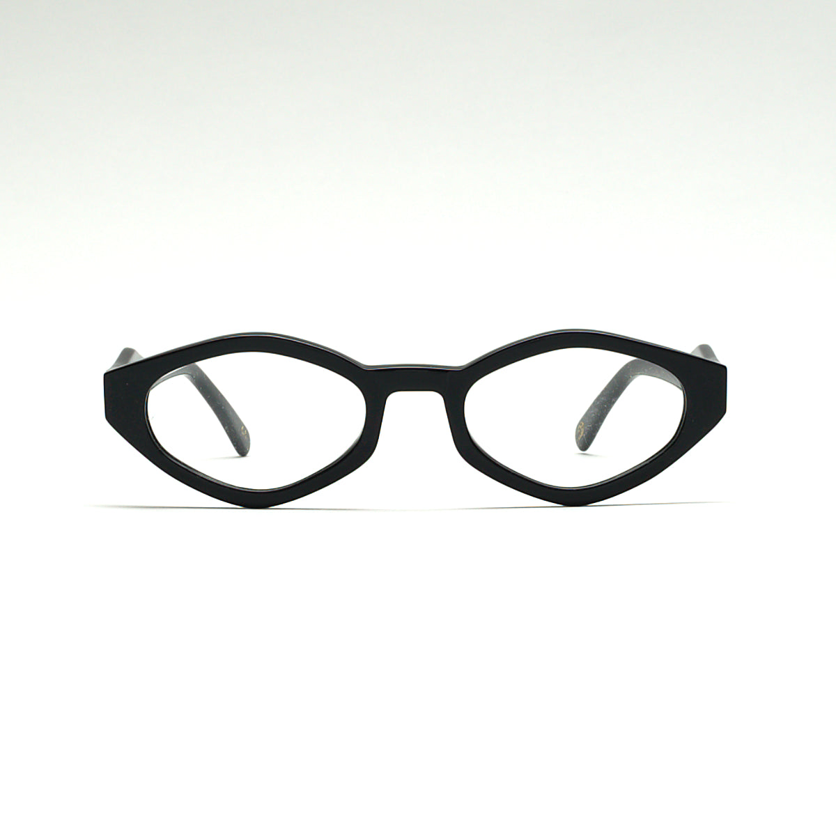 Front view of Wicklow Black optical frame
