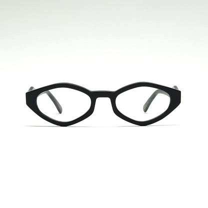 Front view of Wicklow Black optical frame
