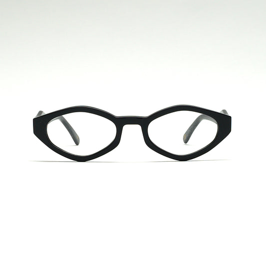 Front view of Wicklow Black optical frame