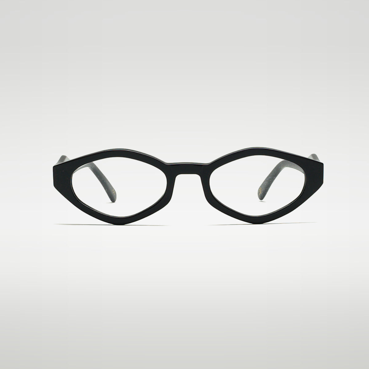 Front view of Wicklow Black optical frame