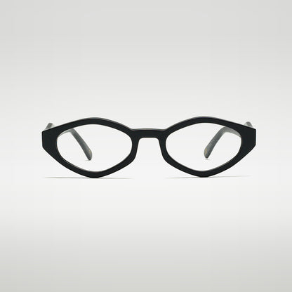Front view of Wicklow Black optical frame