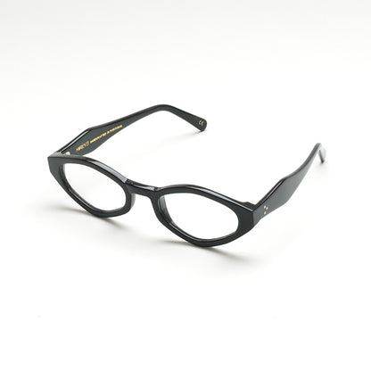 Perspective view of Wicklow Black optical frame