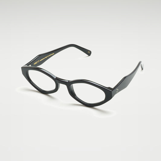 Perspective view of Wicklow Black optical frame