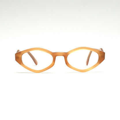 Front view of Wicklow Honey optical frame